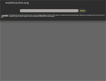 Tablet Screenshot of mobilmarket.org